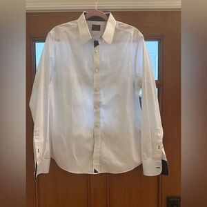 White Men's Dress Shirt